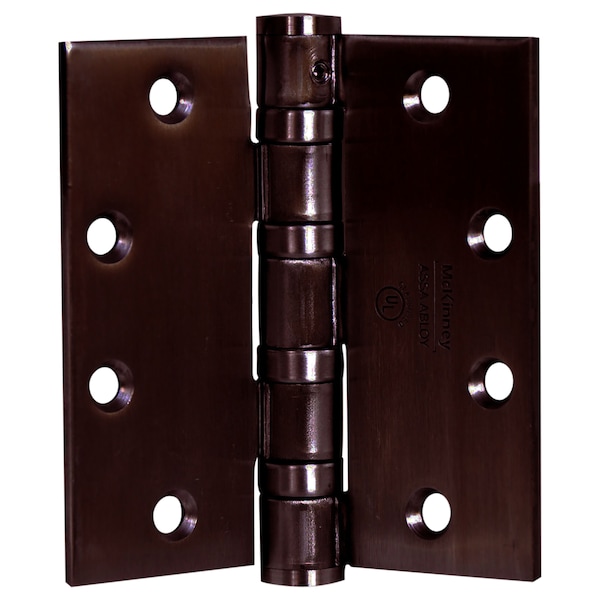 Oil Bearing Butt Hinge, 4-1/2" x 4-1/2", US10B, QC12, Heavy
